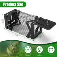 thumbnail image 2 of Moclever 2Pcs Rat Traps Humane Live Mouse Cage Easy To Catch and Release for Voles Rats Mice Rodents Hamsters, 2 of 10