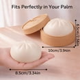 thumbnail image 3 of Glitter Dumpling Squishy Toys with Steamer Box, Glitter Dumpling Squishies Mystery Box Squeeze Toys, Squishy Dumpling Fidget Toys for Adults, Stress Relief Sensory Toys(White & Purple), 3 of 12