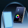 thumbnail image 5 of Foco de vídeo RGB portátil con luz LED de 3000-6500 K para cámara, con batería recargable de 4000 mAh para vlogs y selfies., 5 of 5
