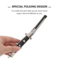 thumbnail image 4 of MasteelfCA 1pc Foldable Metal Spring Comb Plastic Handle Comb Portable Pocket Comb for Men (Random Pattern), 4 of 7