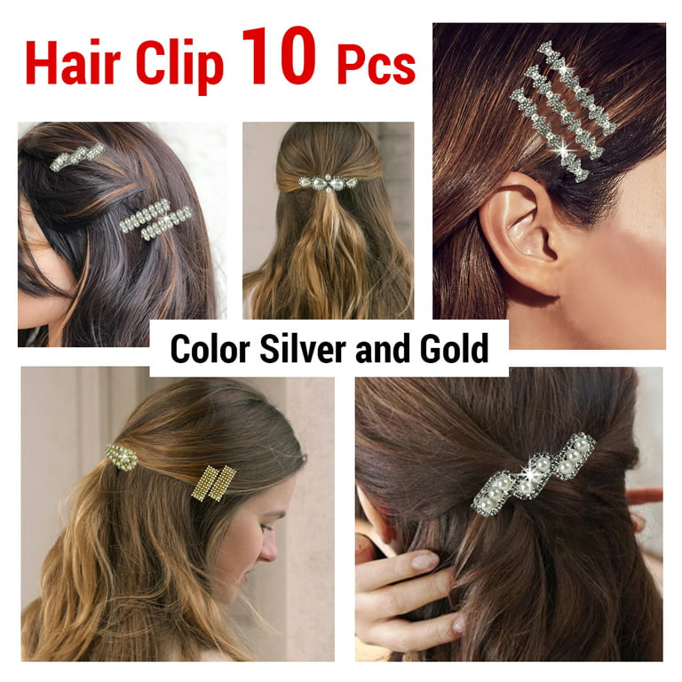 Ebo Glitter Color Round Plastic Hair Beads Braid Hair 12 Mm 200 Pcs 4 Oz (  1 PK Glitter Gold ) 