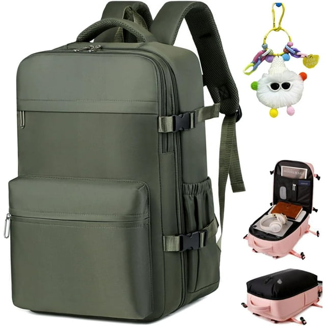 Lunapack Backpack, Vacuum Backpack Travel with Pump, Large Capacity Travel Air Vacuum Compression BAckpack