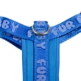 thumbnail image 4 of Oodles Polyester Fur Baby Adjustable Step-in Dog Walking Harness, Blue, Small, 4 of 10