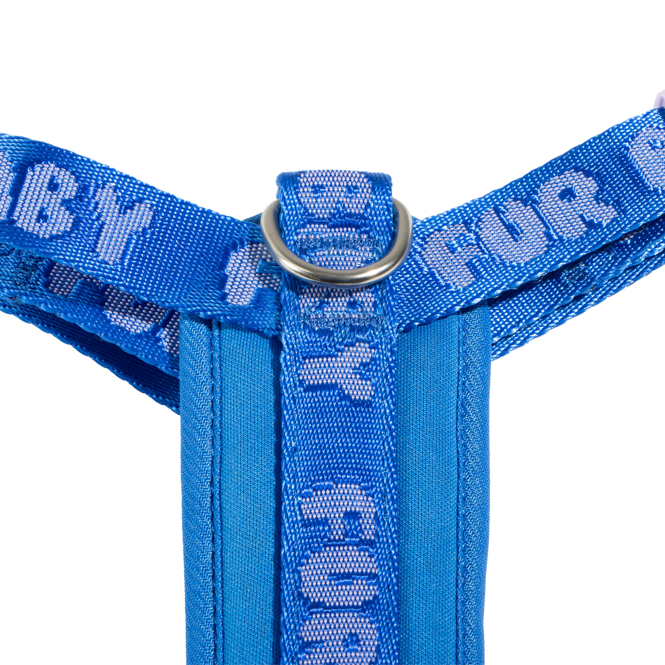Oodles Polyester Fur Baby Step-In Dog Walking Harness, Blue photo 4