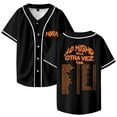 thumbnail image 2 of Mora Lo Mismo De La Otra Vez Tour 2025 Merch Baseball Jersey Shirt V-Neck Women Men Short Sleeve Streetwear Clothes, 2 of 3