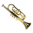 thumbnail image 3 of Trumpet 3 Tones Musical Wind Instruments For Children Toy Gold, 3 of 4