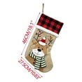 thumbnail image 4 of Wzzjkit Christmas Stocking Classic Large Stockings Santa, Snowman, Reindeer Xmas Character Christmas Socks for Family Holiday Christmas Party Decorations, 4 of 7