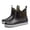 Brown, variant on Mens Rain Boots PVC Waterproof Ankle Garden Boots Thick Soled Non-Slip Deck Boots for Outdoor Fishing