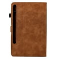 thumbnail image 5 of for Samsung Galaxy Tab S8 2022/Tab S7 2020 11" SM-X700/X706/T870/T875/T878, Premium Luxury PU Leather Cover/Smart Folio with Dual Stand & Auto Sleep/Wake Case Cover with Pen Slot & Card Slots, Brown, 5 of 9