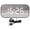 Black, variant on YAHHU Alarm Clock Radio Portable Dimmer Control Dual Alarm FM with Bluetooth Speaker White 5.7 inches / 14.5 cm