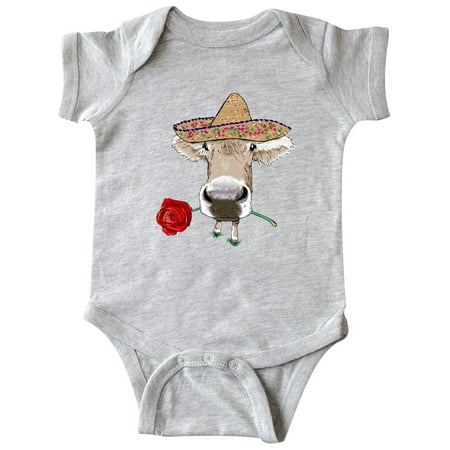 

Inktastic Funny Cow Cinco De Mayo Gift Baby Boy or Baby Girl Bodysuit