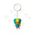 thumbnail image 3 of Llavero con diseño de estrellas de dibujos animados, periféricos de juego, figura de acción de Berry Clancy Shally Leon, llavero con colgante, modelo de garaje, juguetes para niños, regalo, 3 of 5