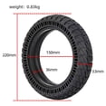 thumbnail image 3 of Solid Tires 9 x 2.25 Inches Electric Scooter Wheels Replacement Front Or Rear Honeycomb Tires Compatible For M365 KUGOO M4, 3 of 9