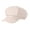 White, variant on Women Beret Faux Leather British Style Octagonal Hat Short Brim Painter Hat Parties Shopping Newsboy Cap