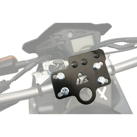 TUSK Accessory Dash Panel Black Powder Coated for Yamaha XT250 2008-2025