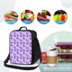 thumbnail image 4 of Disketp Violet Bolsa Térmica Estampada para Almuerzo, Lonchera para Hombres y Mujeres Adultos, 4 of 7