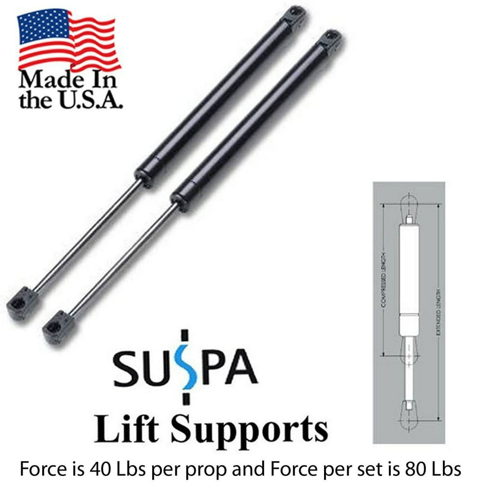 Suspa C1609461 Gas Springs, Set of 2