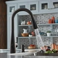 thumbnail image 3 of Moen Essie Matte Black One-Handle High Arc Kitchen Faucet, 87014EWBL, 3 of 6