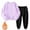 A3-Purple, variant on DJskiyers Girl's Winter Sweatsuit 2 Pcs Fleece Lined Outfits Set Soft Warm Tracksuit Crewneck Oversized Sweatshirts and Jogger Sweatpants Toddler to Big Kid
