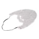 thumbnail image 3 of Disfraz de Barba Postiza para Fiesta de Halloween Barba Postiza Facial Bigote Postizo Masculino para Suministros de Fiesta Gris, 3 of 10