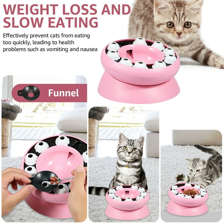 Cat Feeder Cat Eats Too Quickly And Throws Up CIVG Cat Slow Feeder