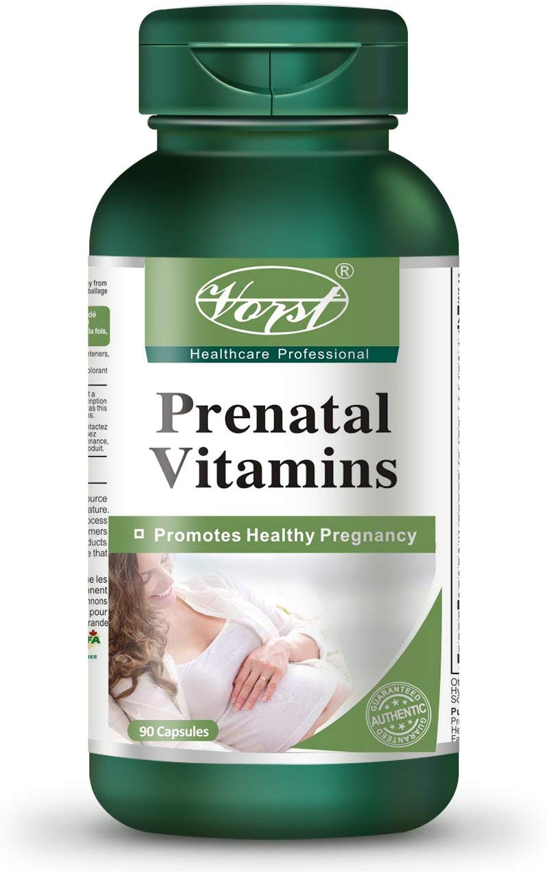Vorst Prenatal Vitamins for pregnant and lactating women 90 Capsules ...