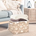 thumbnail image 5 of 16.5x12.6x11.8in Foldable Flip-Top Storage Bin, Dustproof Magic Tape Closure, Ideal for Home & Toy Organization，Cute Deer, 5 of 7