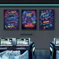 thumbnail image 3 of Hieng Video Game Wall Art Gaming Posters Gamer Wall Decor for Teen Boys Bedroom Graffiti Gamepad Headphones Canvas Prints Cool Pictures Pop Art Painting Men Room Decoration（Only canvas）, 3 of 6