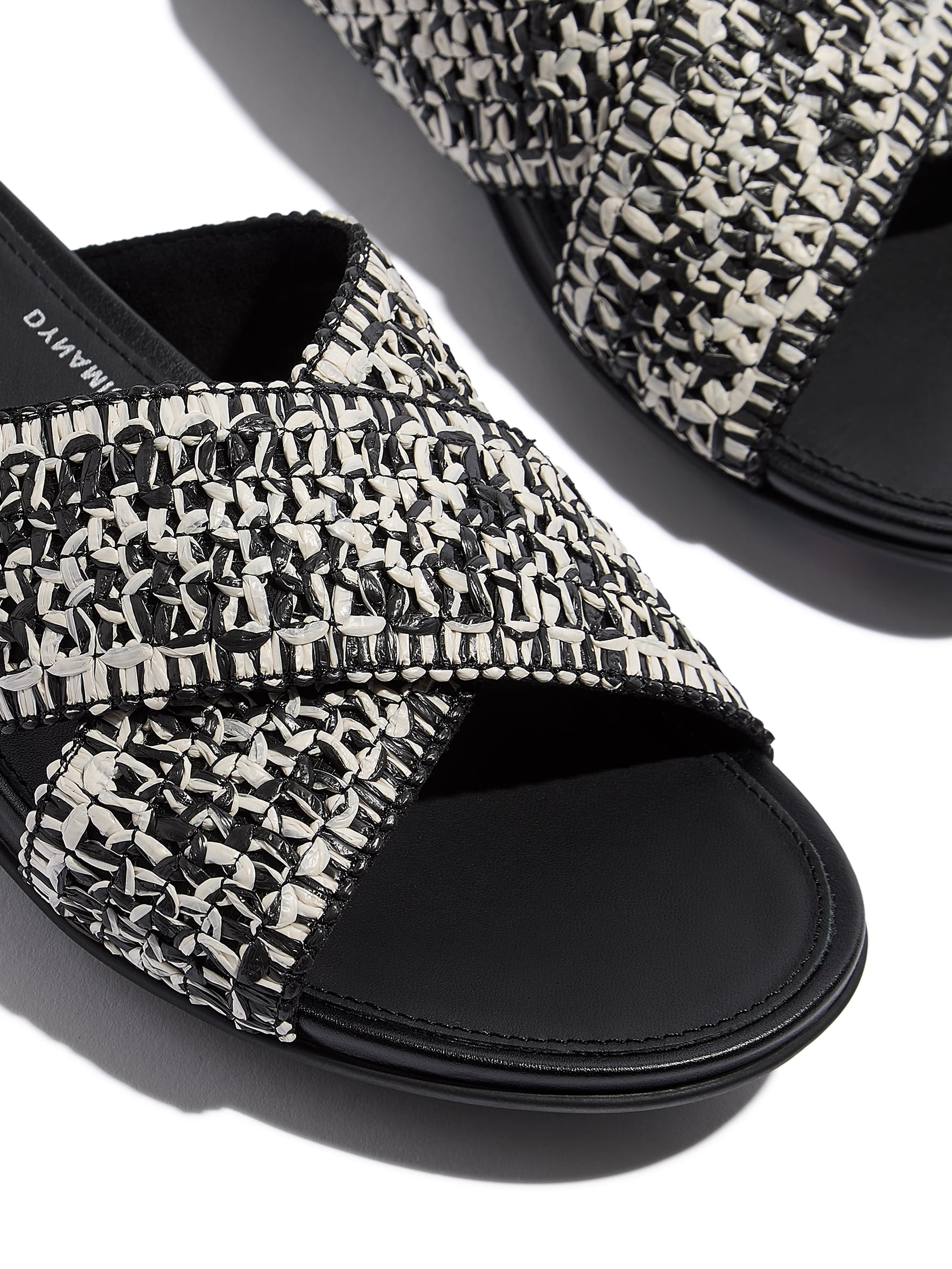 Fitflop Women's Gracie Woven Cross Slides