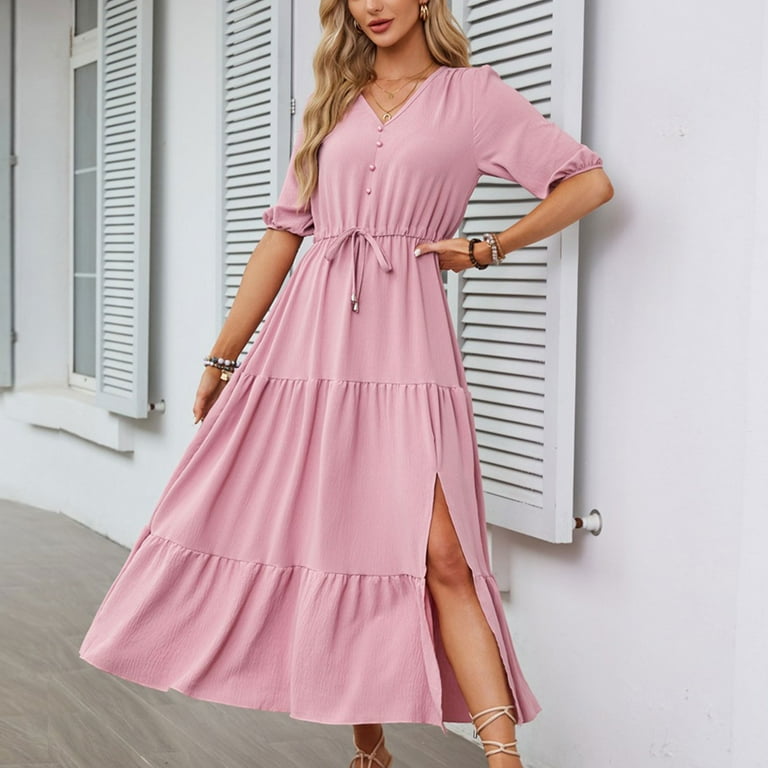 green emerald velvet dress Women Halter V Neck Maxi Dress Cutout Backless Sleeveless Flowy Long Dress  Ruffle Trim Dress Summer Beach Sundress (Blue, M) at Amazon Women's  Clothing store main image 0