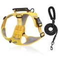 thumbnail image 4 of Arnés de Seguridad UNA MASCOTA Amarillo con Correa para Perro Chico Mediano y Grande, 4 of 9