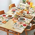 thumbnail image 2 of Bright Pioneer Flower Summer Placemats Table Placemats Set Of 4-Linen Kitchen Washable Placemats Table Mats 11.8"x17.7" Non-Slip Heat Resistant, 2 of 6