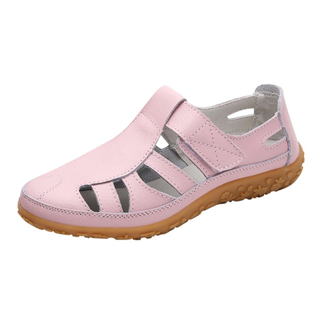 Kcodviy Chaussures pour Femmes Plates Souples Sandales Plates pour Femmes Sandales Habillées à Semelle Sandales pour Femmes Taille 8 Sandales Rétro Décontractées