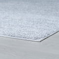 thumbnail image 5 of Shag 9x12 Area Rug Thick (8'9'' x 12') Solid Silver Living Room Easy to Clean, 5 of 9