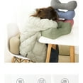 thumbnail image 4 of Nvzi Almohadas lumbares para acampar, mochilas, almohadas de playa,almohadas para la espalda baja, almohadas protectoras lumbares, almohadas multifunción para el coche (verde), 4 of 4