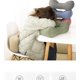 thumbnail image 4 of Nvzi Almohadas lumbares para acampar, mochilas, almohadas de playa,almohadas para la espalda baja, almohadas protectoras lumbares, almohadas multifunción para el coche (rojas), 4 of 4