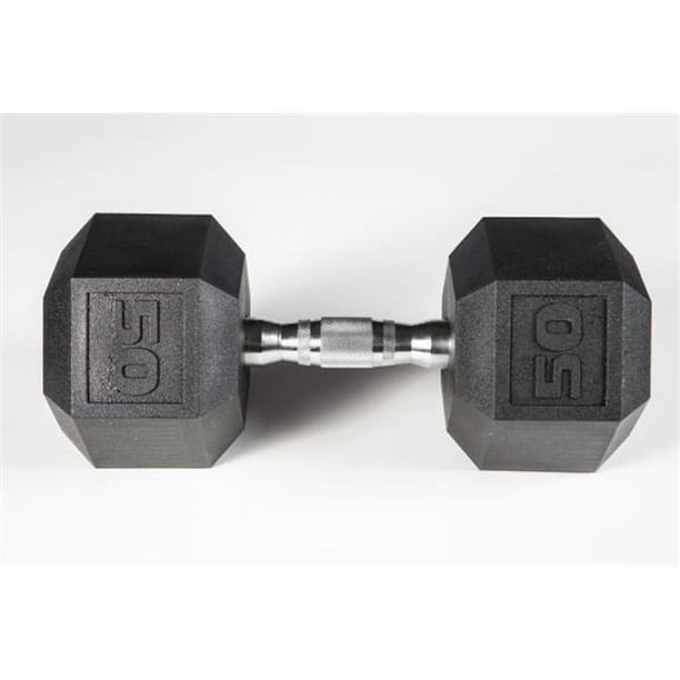 York Barbell 37015 York Premium Pvc Hex Dumbbell with Chrome Ergo