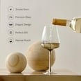 thumbnail image 5 of Hotel Collection Smoke Stem White Wine Glasses Stylish Tinted Long Stem Wine Glasses with A Narrow Mouth for Enhancing the Body, Flavor, and Aroma of White Wine 4 Glasses, 5 of 9