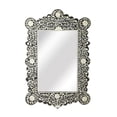 thumbnail image 1 of Butler Specialty Bone Inlay Accent Wall Mirror in Black, 1 of 2