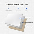 thumbnail image 5 of HOBLOC NSF Stainless Steel Table, 60" X 36" Work Table with 60" X 12" Shelf, Metal Table Prep Table for Home Kitchen Restaurant Garage Warehouse Outdoor, 5 of 7