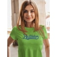 thumbnail image 2 of Brooklyn Sport Style T-Shirt Women -Image by Shutterstock, Female 5X-Large, 2 of 4