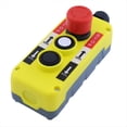 thumbnail image 1 of Interruptor Parada Emergencia con Botón Pulsador Control Remoto para Grúa Eléctrica, Resistente A Lluvia, Interruptor Elevación Hacia Arriba y Hacia Abajo, Resistente Al Desgaste, 1 of 5