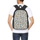 thumbnail image 4 of Balery White Popcorn Mochila para hombre y mujer - Tela Oxford 600D resistente - Gran capacidad, resistente al agua, ideal para la escuela, viajes y senderismo, 4 of 6