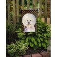 thumbnail image 2 of Carolines Treasures SS4319-FLAG-PARENT Bichon Frise Candy Corn Halloween Portrait Flag  multicolor, 2 of 2