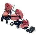thumbnail image 1 of Carriola D'bebé Crown Portabebe Base De Carro Bambineto Rosa Claro, 1 of 6