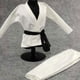 thumbnail image 5 of 4x1/6 Karate Judo Traje Entrenamiento Wu Shu Ropa Ajuste 12 figura De Acción, 5 of 8