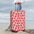 thumbnail image 4 of Uemuo Strawberry And Flowers Printed Washable Luggage Cover - Fashion Suitcase Protector Fits 18-32 Inch Luggage -X-Large, 4 of 9