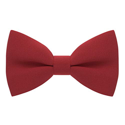Mens one size pre tied satin evening wedding bow tie 35 colours 