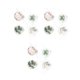 thumbnail image 4 of 12 Unids Bola de la Decoración de Navidad Artesanía Innovadora Inastillable Pet Decoraciones de Navidad para Home Party Decor 6156, 4 of 8