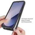 thumbnail image 5 of Galaxy A37 5G Case with Built in Screen Protector,Dteck Full-Body Shockproof Rubber Hybrid Protection Crystal Clear PC Back Protective Phone Case Cover for Samsung Galaxy A37,Red, 5 of 5